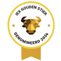 IEX Gouden Stier nominatie logo